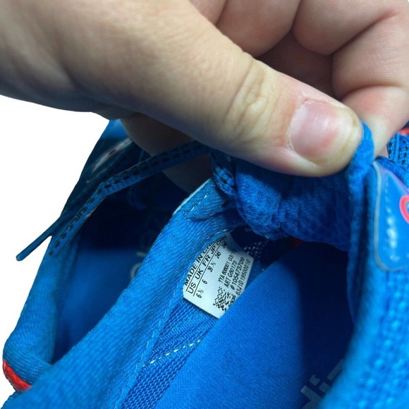 adidas Adizero XT 4 Athletic Trail Running Shoes Blue Orange, Size 6.5 - Picture 8 of 8